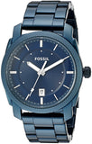 Fossil Machine Blue Dial Blue Steel Strap Watch for Men - FS5231 Authentic Buy Shop Now