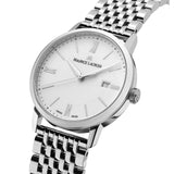 Maurice Lacroix Eliros Date White Dial Silver Steel Strap Watch for Women - EL1094-SS002-150-1 Authentic Buy Shop Now