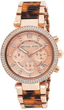 Michael Kors Parker Rose Gold Dial Two Tone Steel Strap Watch for Women - MK5538 Authentic Buy Shop Now