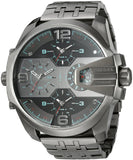 Diesel Uber Chief Black Dial Grey Stainless Steel Strap Watch For Men - DZ7372 Authentic Buy Shop Now