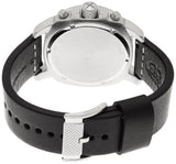 Fossil Modern Machine Chronograph Black Dial Black Leather Strap Watch for Men - FS4928 Authentic Buy Shop Now