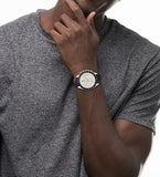 Tommy Hilfiger Chase Quartz Brown Dial Brown Leather Strap Watch for Men - 1791579 Authentic Buy Shop Now