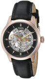 Fossil Townsman Automatic Skeleton Black Dial Black Leather Strap Watch for Men - ME3084 Authentic Buy Shop Now
