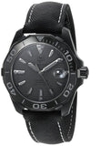 Tag Heuer Aquaracer 300 Swiss Limited Edition Black Dial Black Nylon Strap Watch for Men - WAY218B.FC6364 Authentic Buy Shop Now