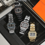 Fossil Retro Digital Black Dial Black Steel Strap Watch for Men - FS5846 Authentic Buy Shop Now