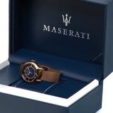 Maserati Epoca Blue Dial Rose Gold Mesh Strap Watch For Women - R8853118503 Authentic Buy Shop Now