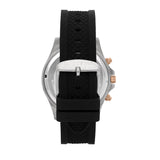 Maserati SFIDA 44mm Black Silicon Chronograph Watch For Men - R8871640002 Authentic Buy Shop Now