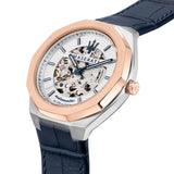 Maserati Stile Automatic Limited Edition White Dial Blue Leather Strap Watch For Men - R8821142001 Authentic Buy Shop Now