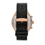 Maserati Stile Black Matte Dial Black Leather Strap Watch For Men - R8871642001 Authentic Buy Shop Now