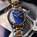 Maserati Tradizione Blue Dial Two Tone Steel Strap Watch For Men - R8853125001 Authentic Buy Shop Now