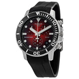 Tissot Seastar 1000 Chronograph Red Dial Black Rubber Strap Watch For Men - T120.417.17.421.00 Authentic Buy Shop Now