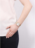 Calvin Klein Drift Silver Dial Gold Steel Strap Watch for Women - K6S2N516 Authentic Buy Shop Now