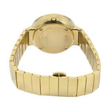 Movado Edge Gold Dial Gold Steel Strap Watch for Women - 3680014 Authentic Buy Shop Now