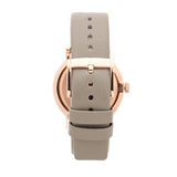 Marc Jacobs Baker Rose Gold Dial Grey Leather Strap Watch for Women - MBM1400 Authentic Buy Shop Now