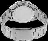 Fossil Garrett Chronograph Blue Dial Silver Steel Strap Watch for Men - FS5623 Authentic Buy Shop Now