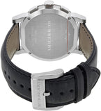 Burberry The City Chronograph White Dial Black Leather Strap Watch for Men - BU9355 Authentic Buy Shop Now