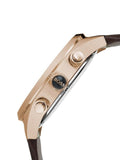 Hugo Boss Grand Prix Brown Dial Brown Leather Strap Watch for Men - 1513605 Authentic Buy Shop Now