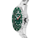 Citizen Promaster Mechanical Green Dial Silver Steel Strap Watch For Men - NJ0129-87X Authentic Buy Shop Now