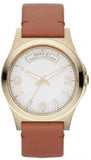 Marc Jacobs Baby Dave White Dial Brown Leather Strap Watch for Women - MBM1261 Authentic Buy Shop Now