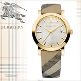 Burberry Heritage Silver Dial Leather Strap Watch for Women - BU1398 Authentic Buy Shop Now