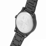 Armani Exchange Nico Analog Black Dial Black Steel Strap Watch For Men - AX7102 Authentic Buy Shop Now
