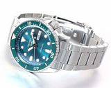 Seiko 5 Sports Automatic Green Dial Silver Steel Strap Watch For Men - SRPD61K1 Authentic Buy Shop Now