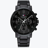 Tommy Hilfiger Daniel Black Dial Black Steel Strap Watch for Men - 1710383 Authentic Buy Shop Now