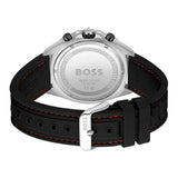 Hugo Boss Energy Chronograph Black Dial Black Silicon Strap Watch For Men - 1513969 Authentic Buy Shop Now