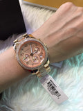 Michael Kors Runway Gold Dial Gold Steel Strap Watch for Women - MK5827 Authentic Buy Shop Now