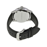 Burberry The Classic Horseferry Beige Dial Black Leather Strap Watch for Men - BU10000 Authentic Buy Shop Now