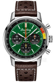 Breitling Top Time B01 Ford Mustang Green Dial Brown Leather Strap Watch for Men - AB01762A1L1X1 Authentic Buy Shop Now