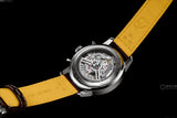 Breitling Top Time B01 Ford Mustang Green Dial Brown Leather Strap Watch for Men - AB01762A1L1X1 Authentic Buy Shop Now