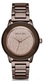 Michael Kors Kinley Brown Dial Brown Steel Strap Watch for Women - MK6245 Authentic Buy Shop Now