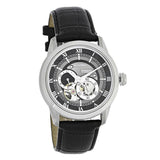 Bulova BVA Classic Automatic Silver Dial Black Leather Strap Watch for Men - 96A135 Authentic Buy Shop Now