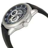 Bulova BVA Classic Automatic Silver Dial Black Leather Strap Watch for Men - 96A135 Authentic Buy Shop Now