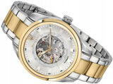 Maserati Traguardo Automatic White Skeleton Dial Two Tone Steel Strap Watch For Men - R8823112003 Authentic Buy Shop Now
