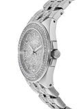 Bulova Crystal Pave Silver Dial Silver Steel Strap Watch for Men - 96B235 Authentic Buy Shop Now