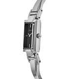 Bulova Classic Collection Black Dial Silver Steel Strap Watch for Women - 96L138 Authentic Buy Shop Now