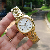 Marc Jacobs Mandy White Dial Gold Steel Strap Watch for Women - MJ3573 Authentic Buy Shop Now