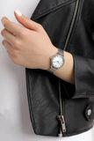 Emporio Armani Interchangeable Analog Mother of Pearl Dial Silver Steel Strap Watch For Women - AR80020 Authentic Buy Shop Now