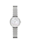 Emporio Armani Kappa Mother of Pearl Dial Silver Mesh Bracelet Watch For Women - AR2511 Authentic Buy Shop Now