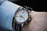 Tissot Quickster Chronograph NBA San Antonio Spurs Edition White Dial Two Tone NATO Strap Watch for Men - T095.417.17.037.07 Authentic Buy Shop Now
