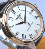 Tissot T Classic Carson Powermatic 80 White Dial Brown Leather Strap Watch for Men - T085.407.36.013.00 Authentic Buy Shop Now