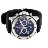 Bulova Marine Star Blue Dial Black Silicone Strap Watch for Men - 98B258 Authentic Buy Shop Now