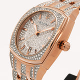 Bulova Phantom Crystal Silver Dial Two Tone Steel Strap Watch for Men - 98B324 Authentic Buy Shop Now