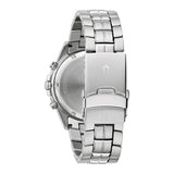 Bulova Classic Collection Black Dial Silver Steel Strap Watch for Men - 96K107 Authentic Buy Shop Now