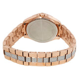 Bulova Crystal Collection Silver Dial Rose Gold Steel Strap Watch for Women - 98L229 Authentic Buy Shop Now
