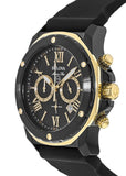 Bulova Marine Star Chronograph Black Dial Black Rubber Strap Watch for Men - 98B278 Authentic Buy Shop Now