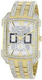 Bulova Crystal Chronograph White Dial Two Tone Steel Strap Watch for Men - 98C109 Authentic Buy Shop Now