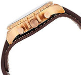 Fossil Nate Chronograph Blue Dial Brown Leather Strap Watch for Men - JR1505 Authentic Buy Shop Now